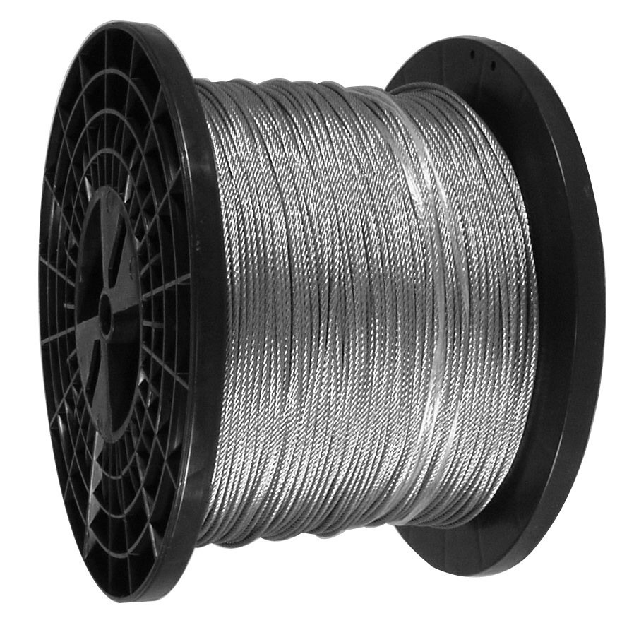Collier de serrage pour câble métallique DIN 741 galvanisé diamètre 40 mm